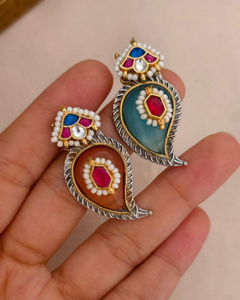 Darpana Kundan Earrings