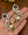 Hiran MOP Kundan Earcuff
