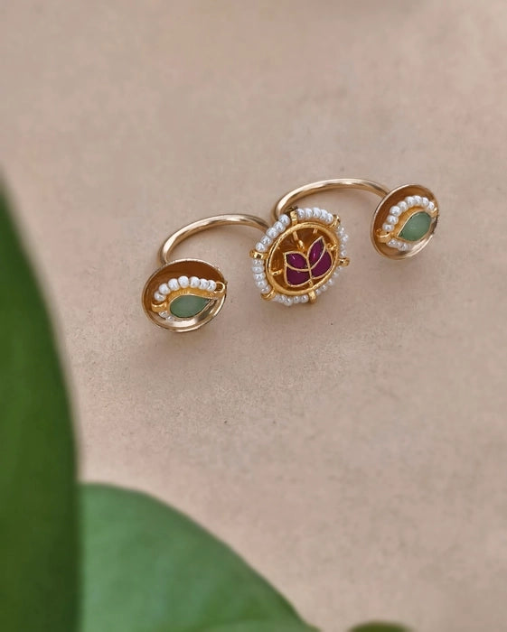 Pihu Kundan Ring