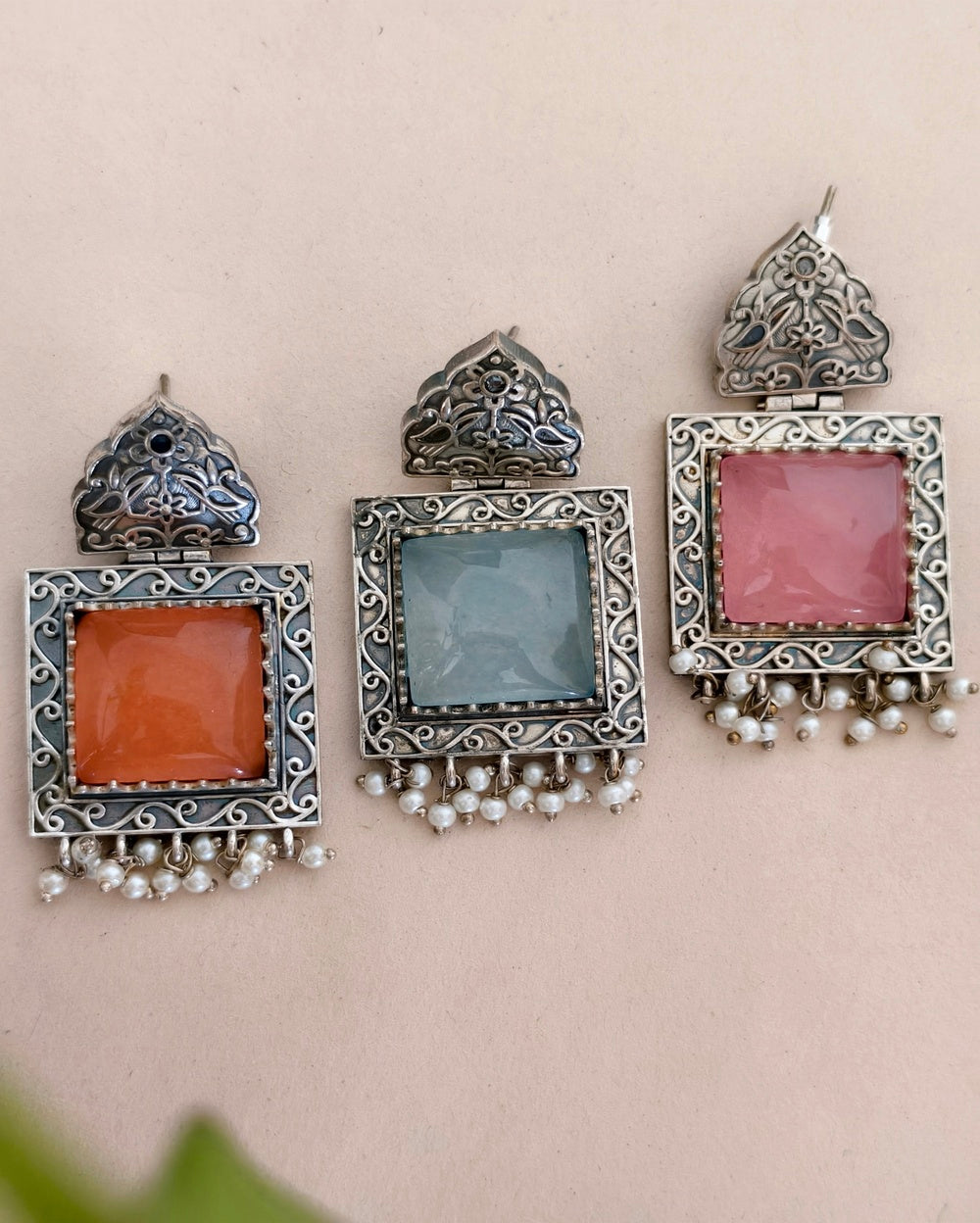 Madhu Stone Danglers