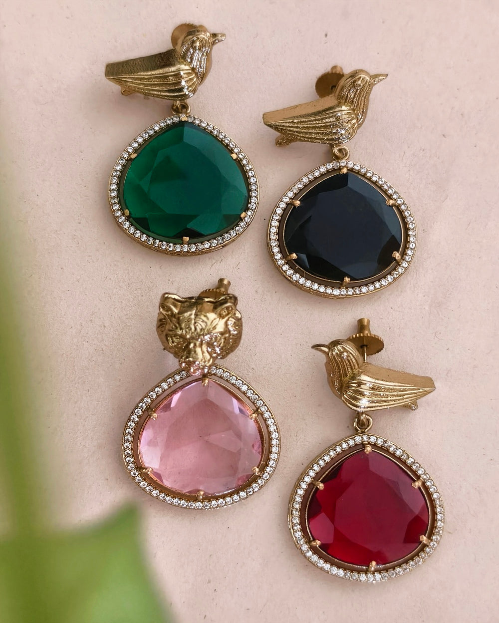Yashmita Golden Earrings