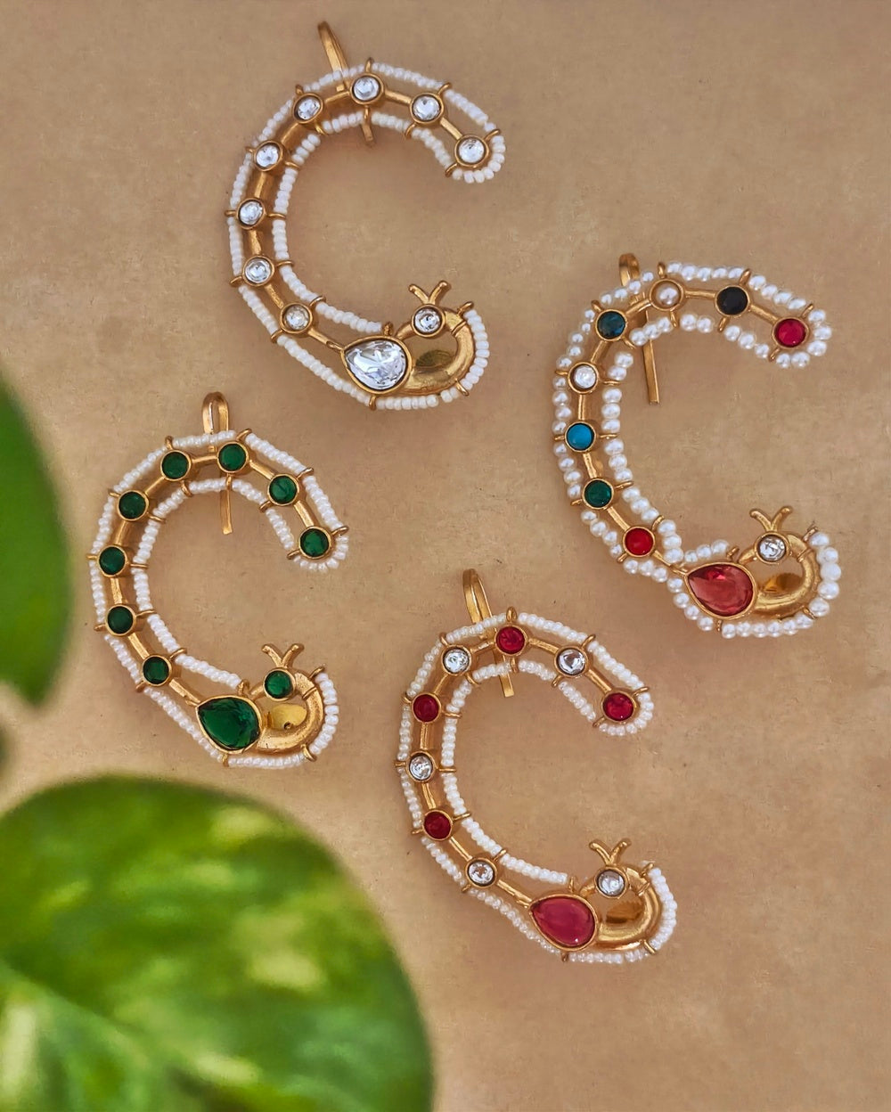 Amina Golden Earcuff