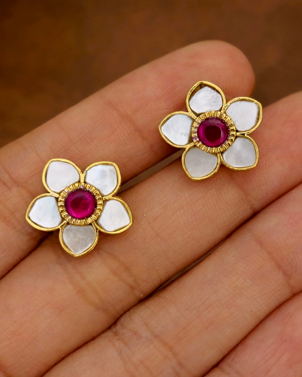 Aashi Flower Studs
