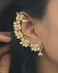 Meera Golden Earcuff