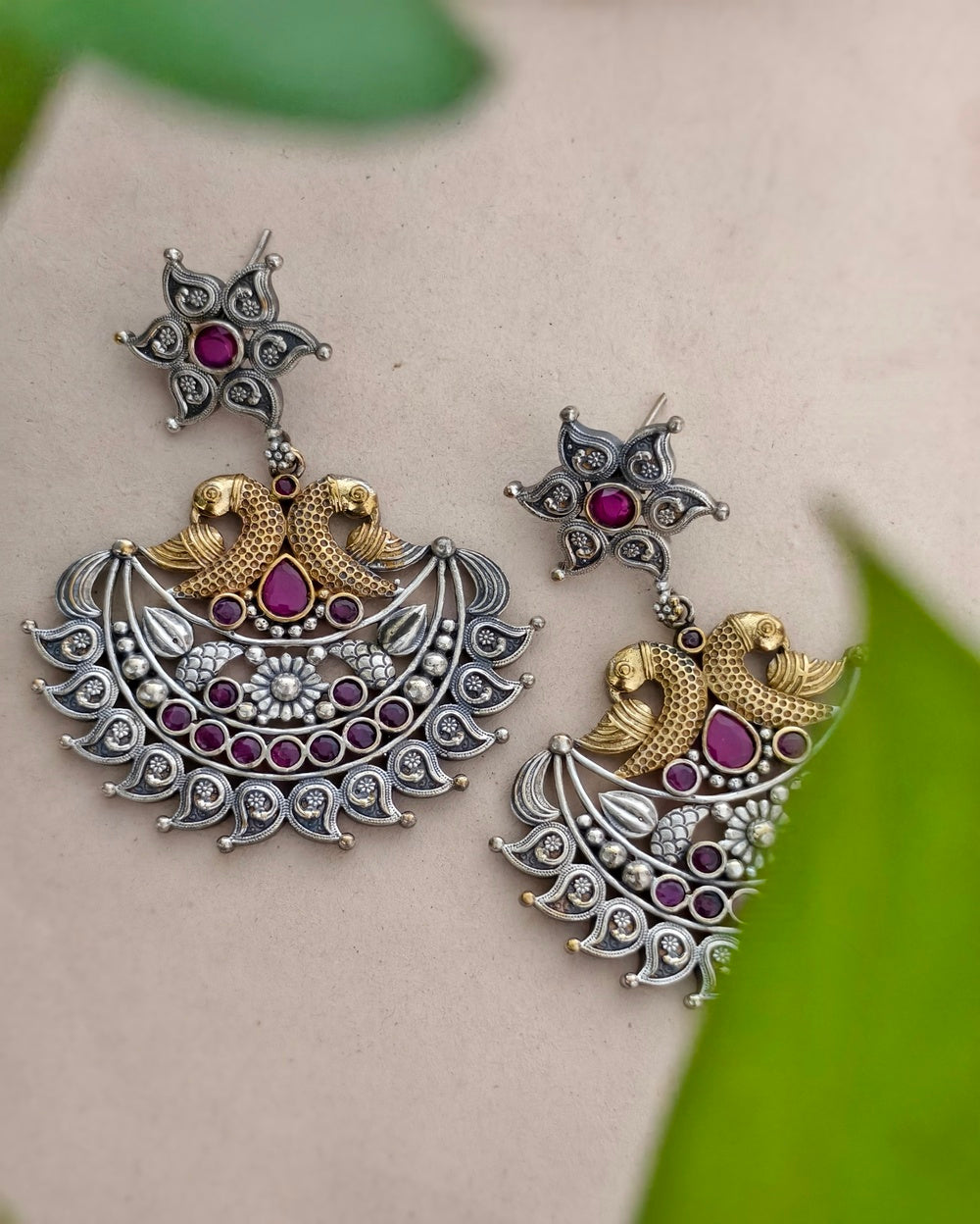 Nakry Dual tone Danglers