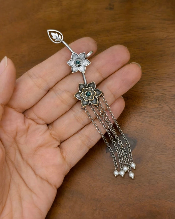 Lotus Mismatch Earcuffs