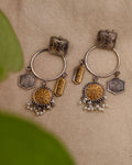 Ranchi Dual tone Danglers