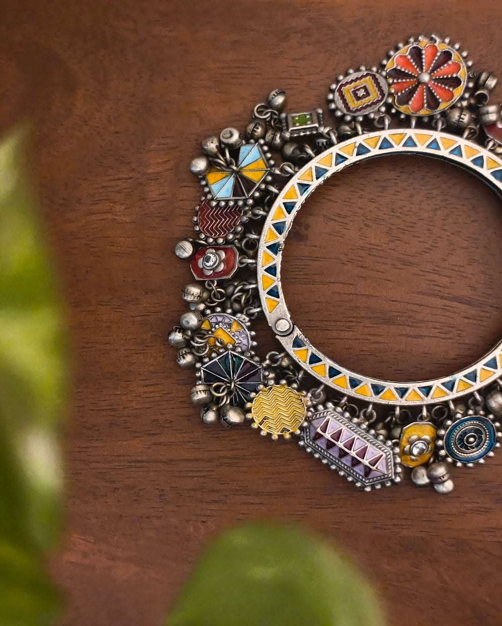 Manya Charm Bangle