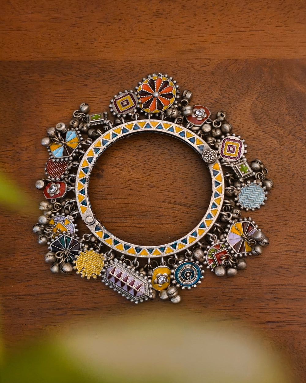 Manya Charm Bangle