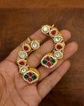 Farzana Kundan Golden Earcuff