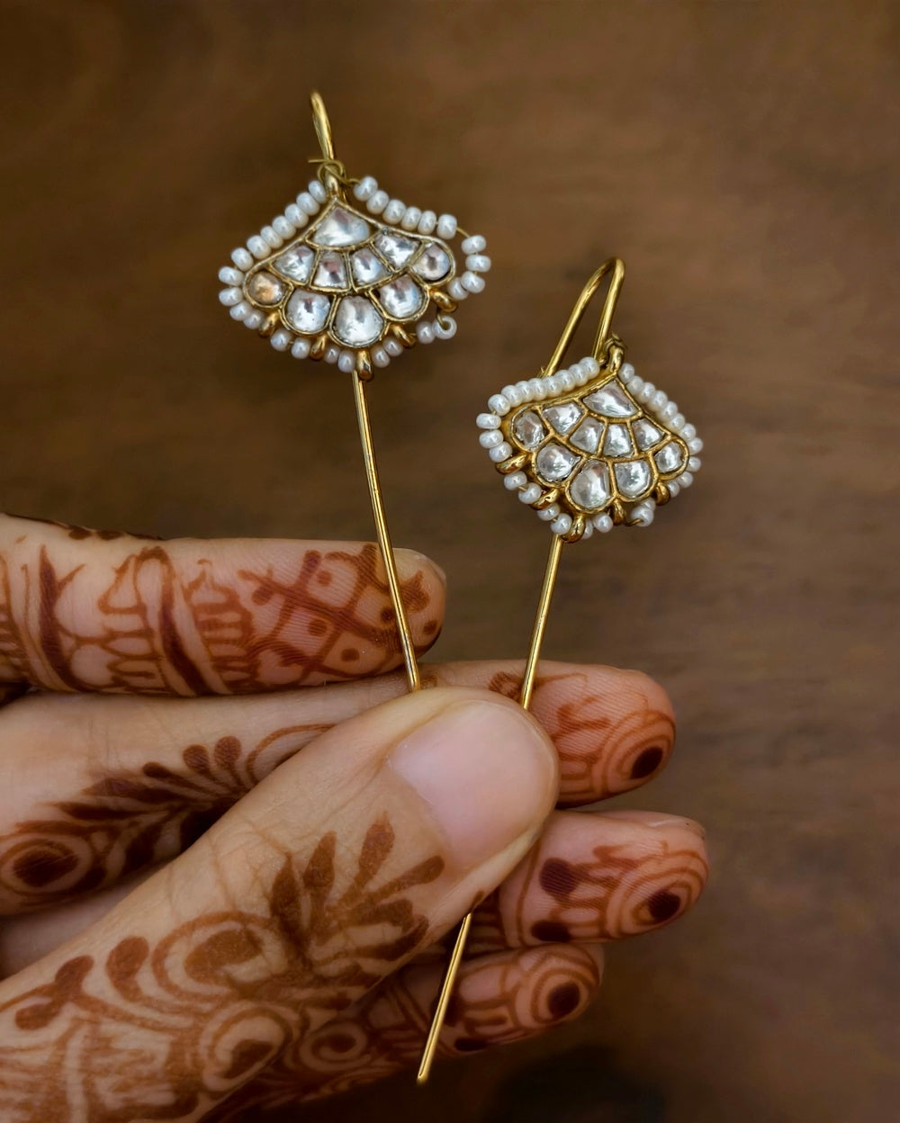 Gayatri Needle Earcuffs