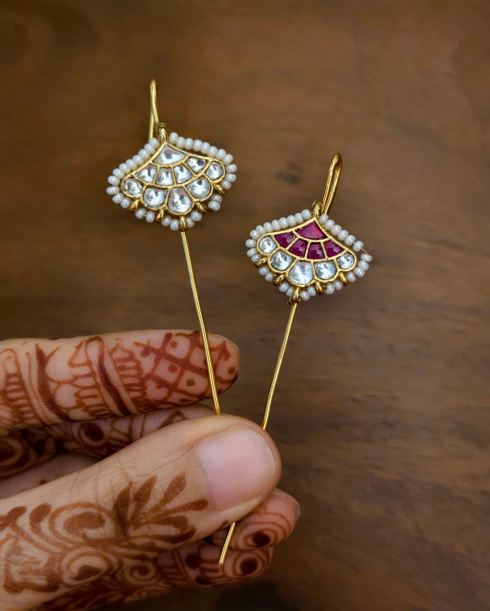 Gayatri Needle Earcuffs