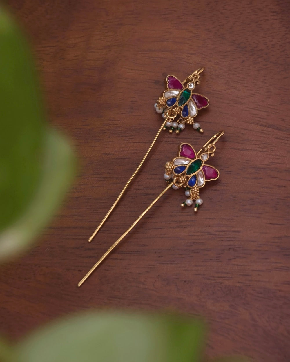 Butterfly Needle Earcuff