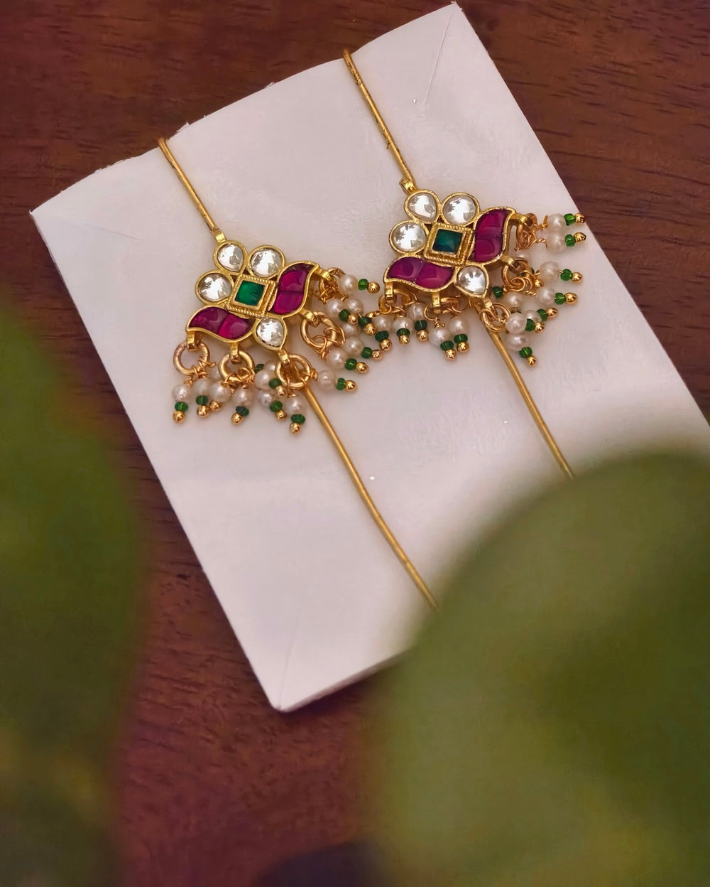Gunjika Needle Earcuffs