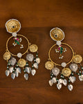Chandrika Golden Earring