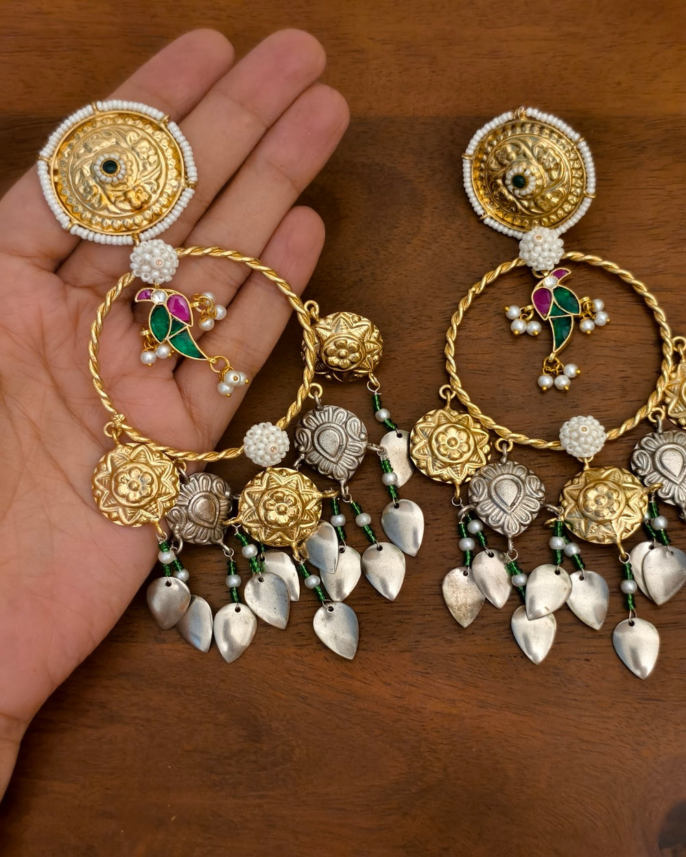 Chandrika Golden Earring