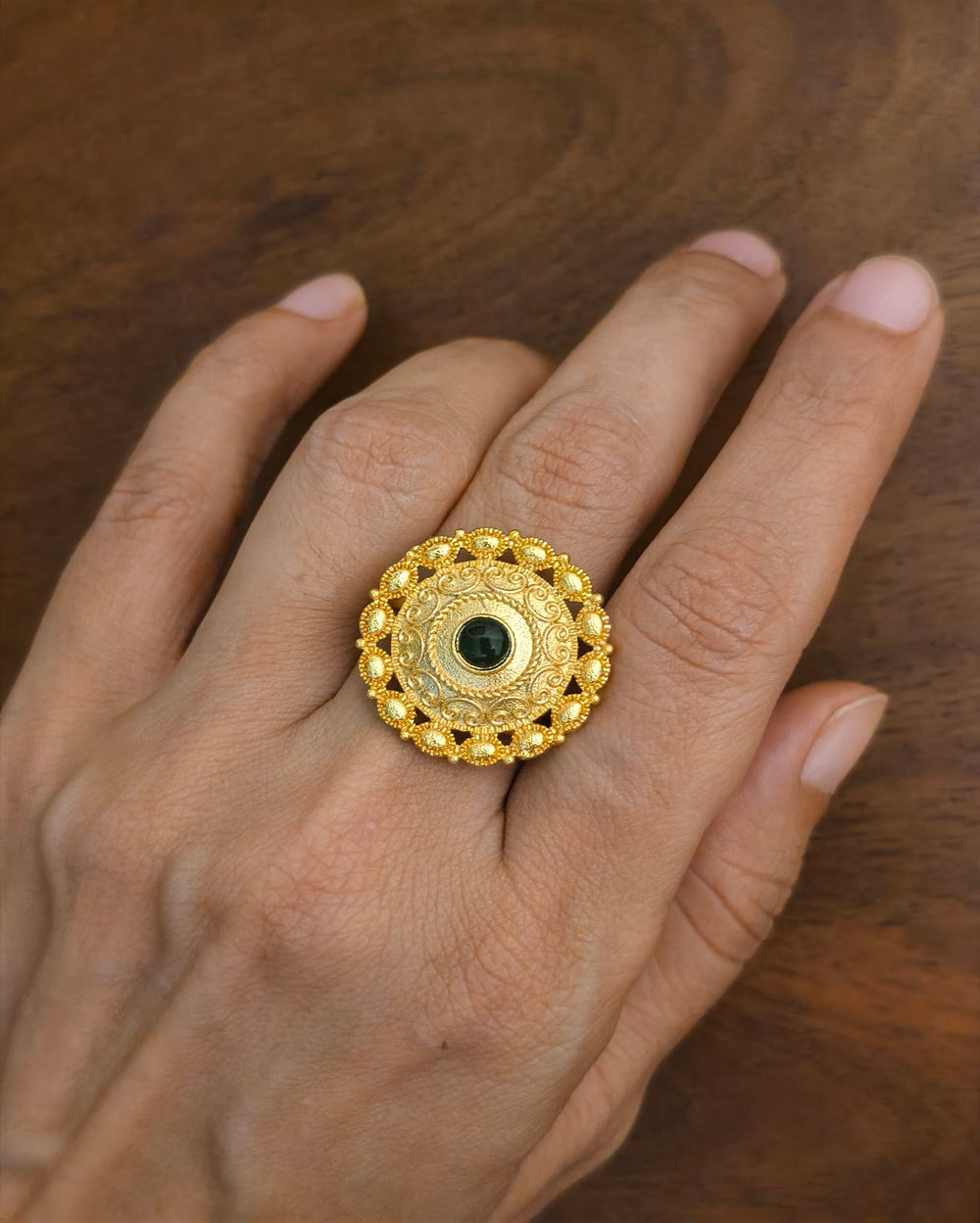 Fariha Golden Ring