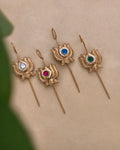 Jalaj Golden Needle Earcuff