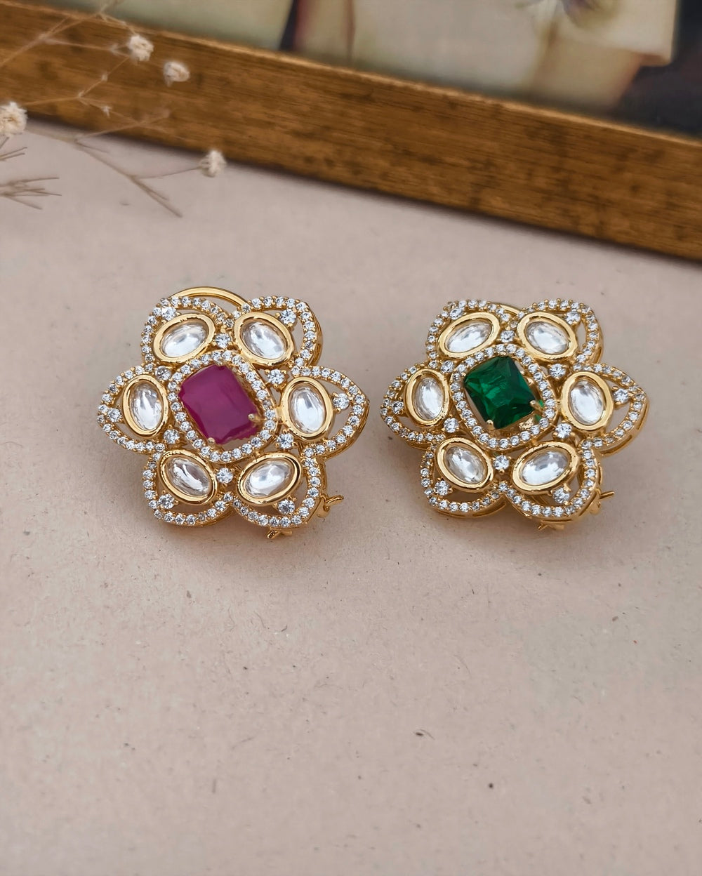 Faloni Golden Earings