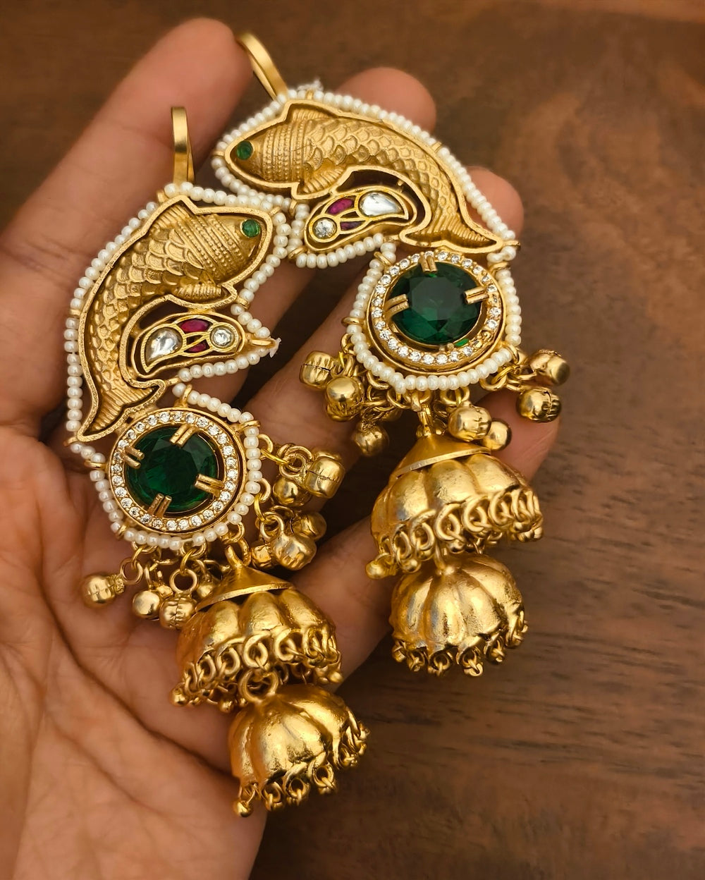 Fish Golden Jhumki