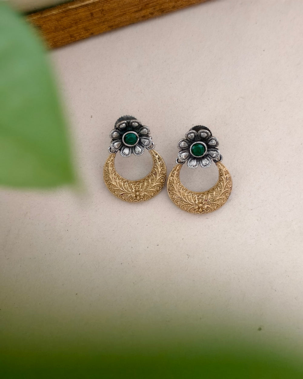 Lalitha Dual tone Studs