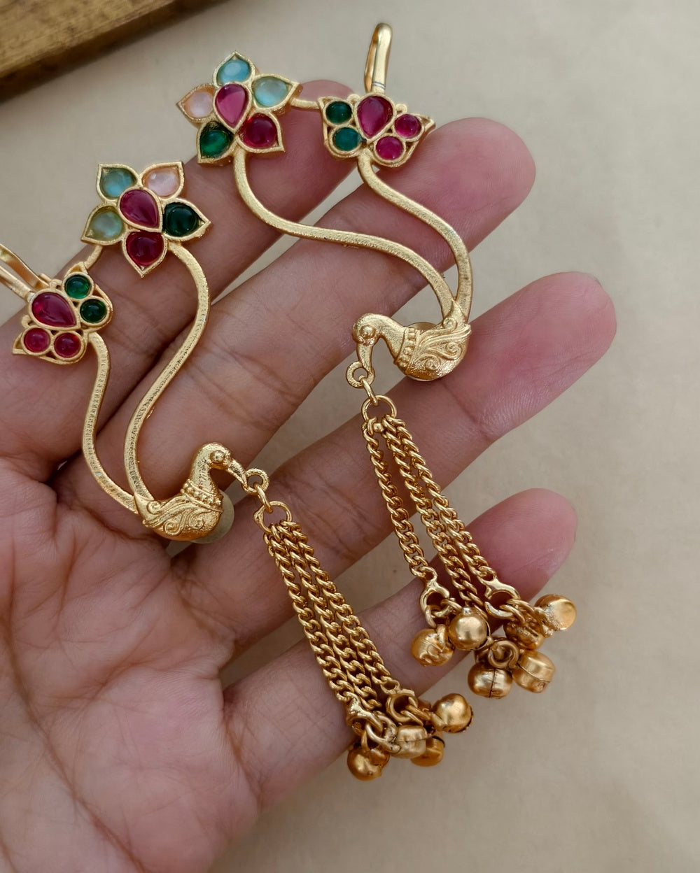 Greta Golden Earcuff