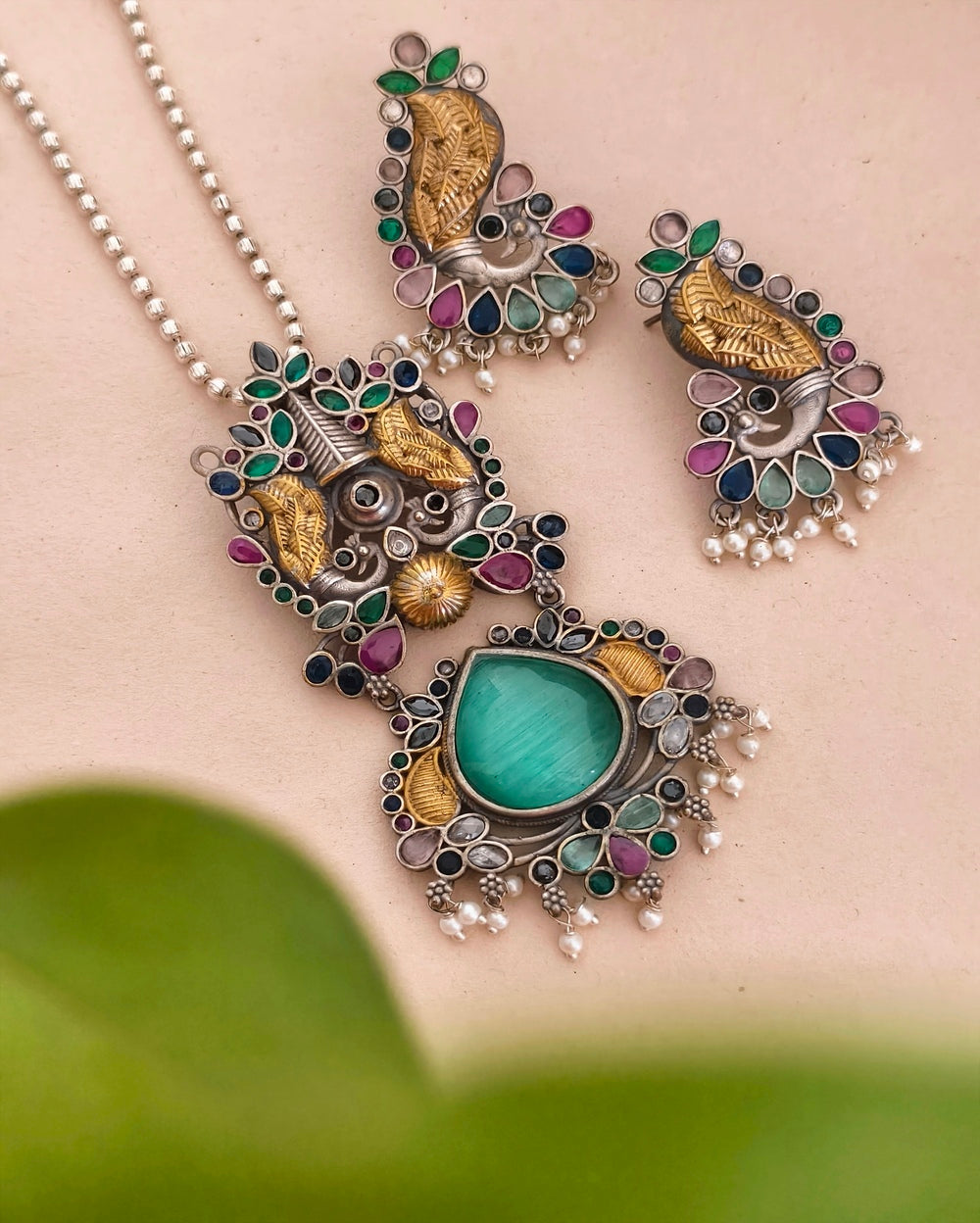 Waishnavi Dual tone Necklace