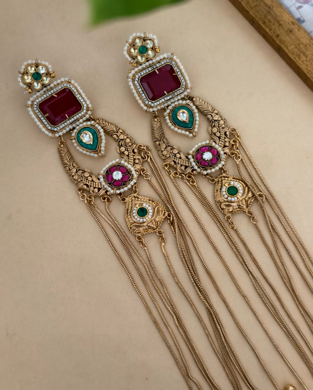 Nirvi Golden Earring