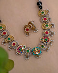 Baumathi Dual tone Necklace