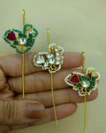 Peacock Needle Earcuff