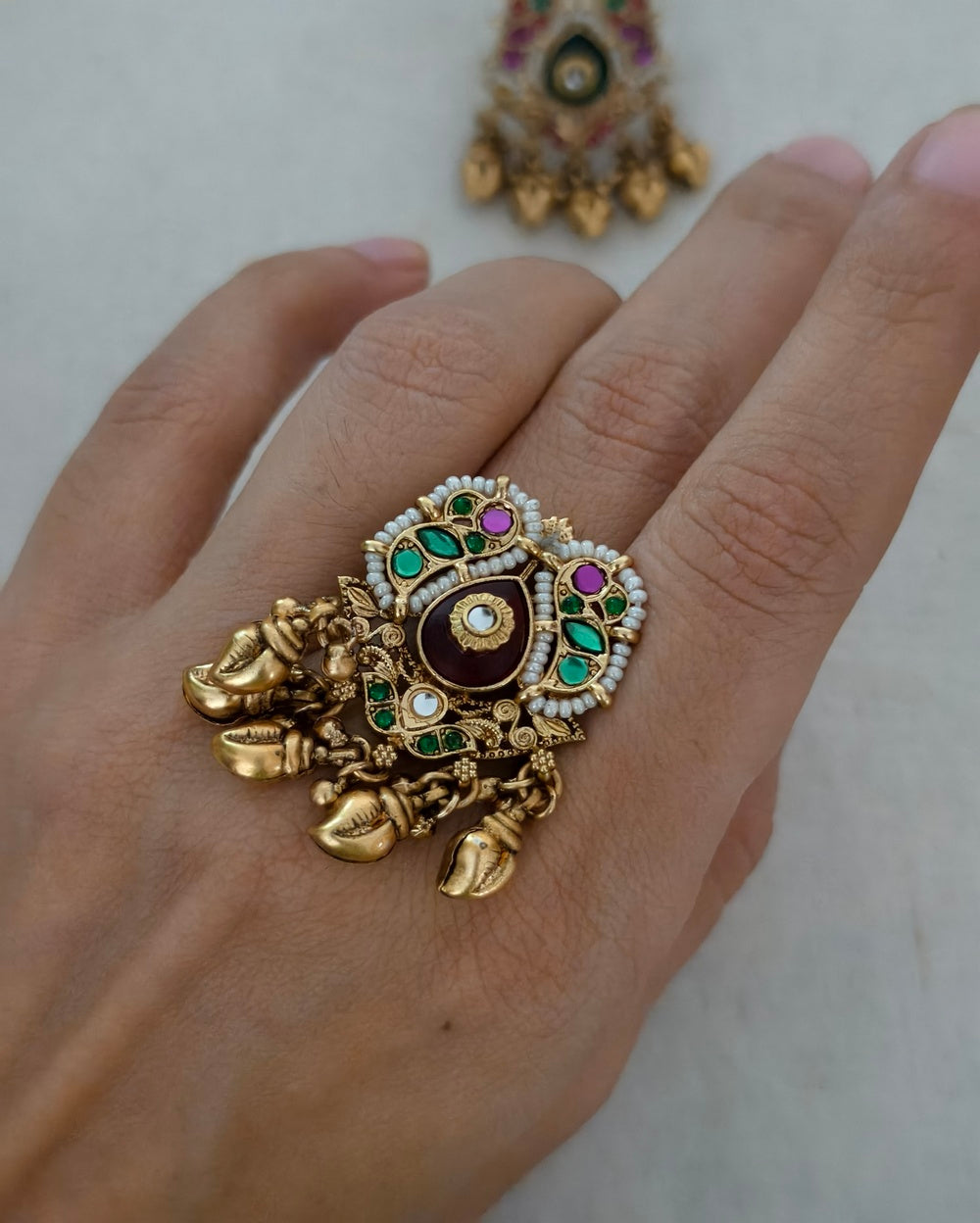 Gargi Rajwadi Golden Ring