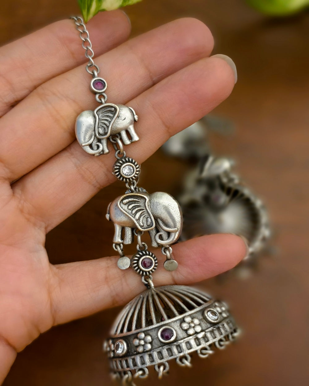 Elephant Jhumki With Sahara