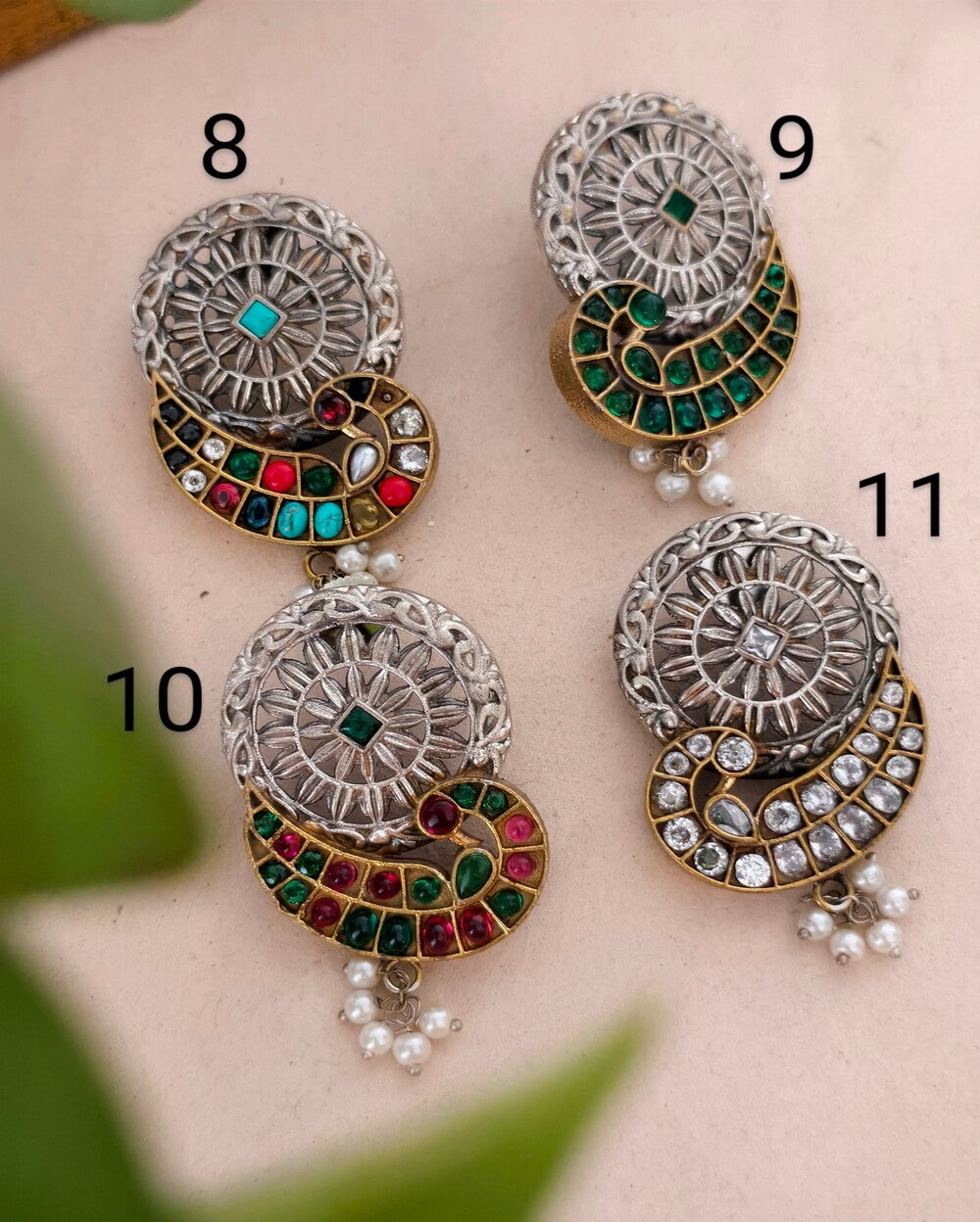 Gangavathi Dual tone Studs