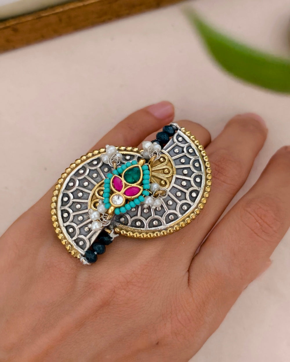 Raina Dual tone Rings