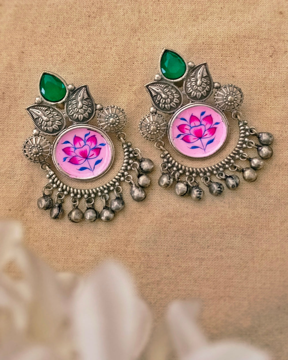 Bhavani Meenakari Danglers
