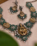 Dalina Lakshmi Dual Tone Necklace