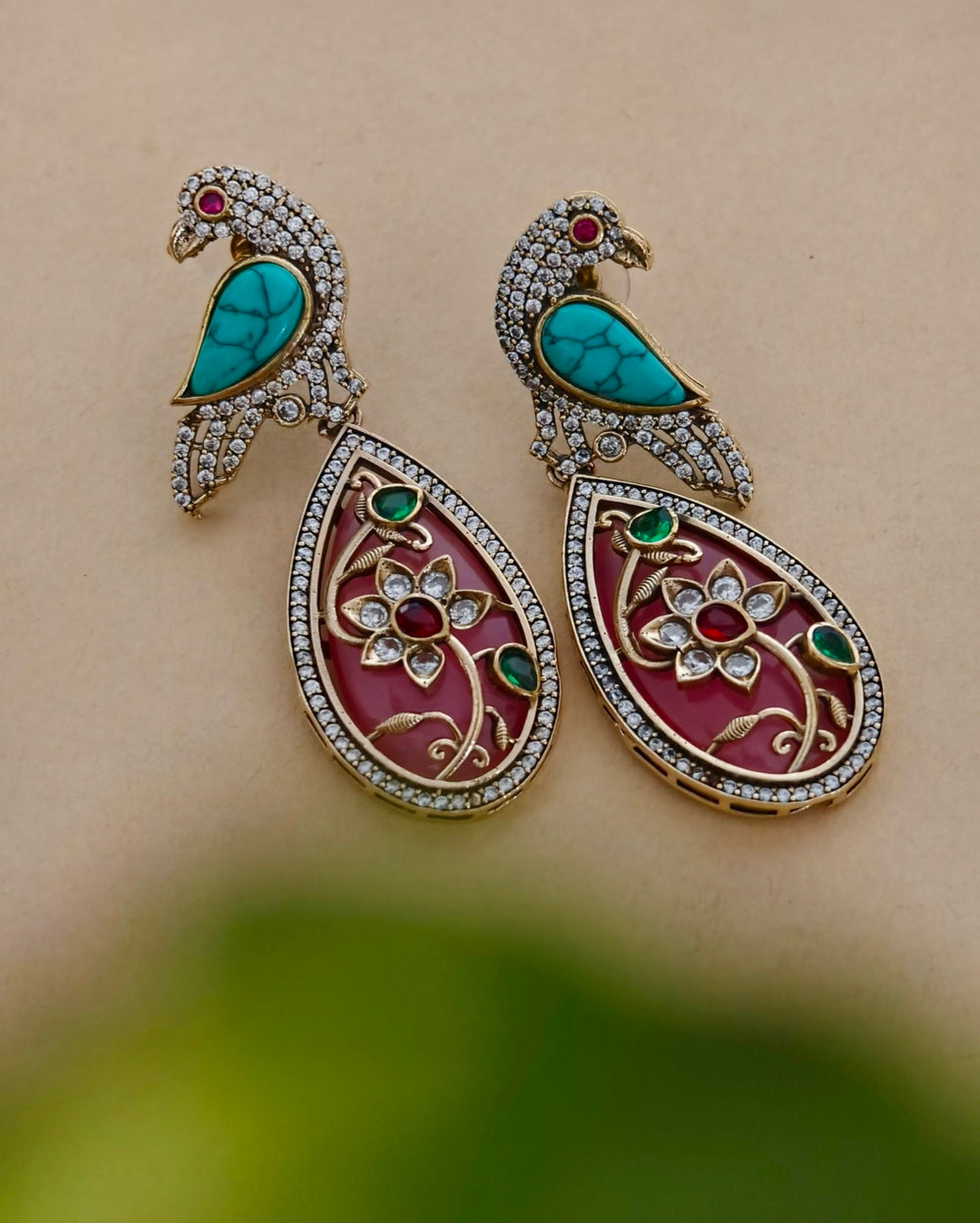 Pooja Statement Earrings