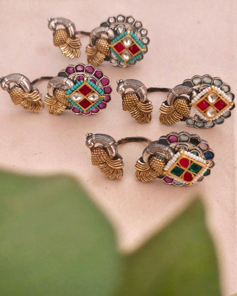 Bindu Dual tone Ring
