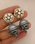 Jaisika Kundan Jhumka Earrings