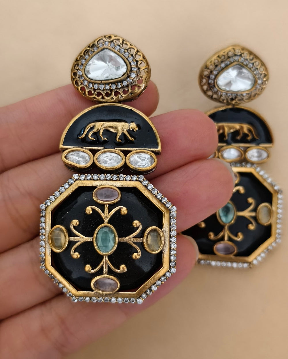 Sneha Statement Earrings