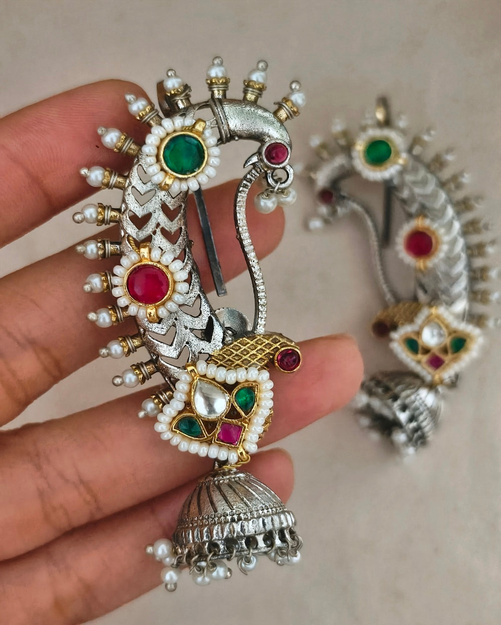 Bhuvana  Earcuff Jhumka