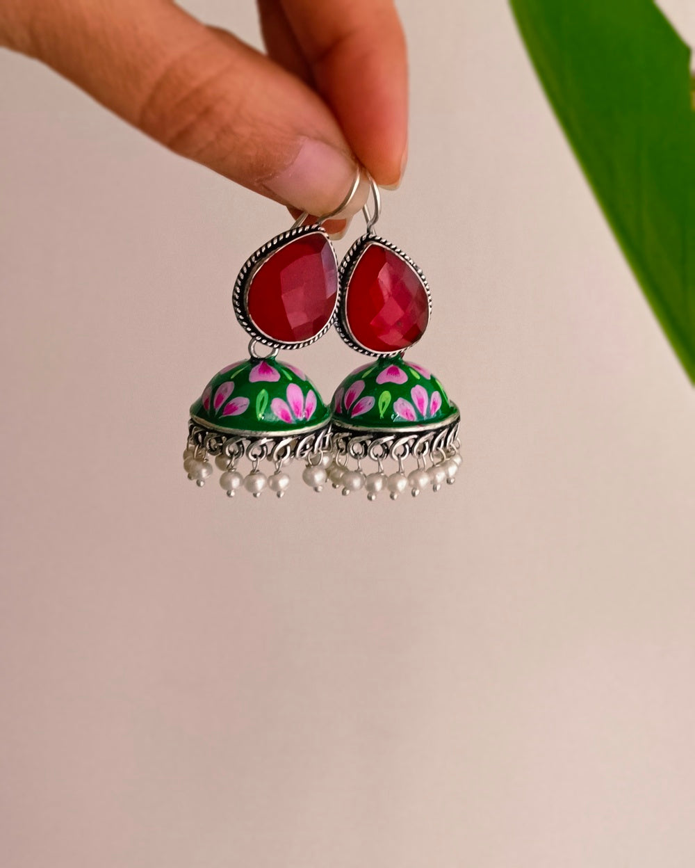 Mrinal Stone Jhumki
