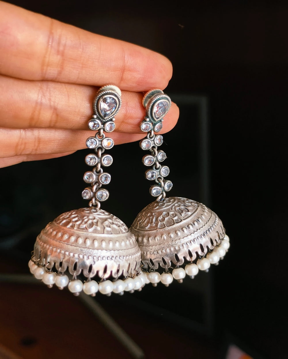 Maitri Stone Jhumki