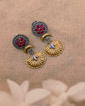 Devi Dual tone Danglers