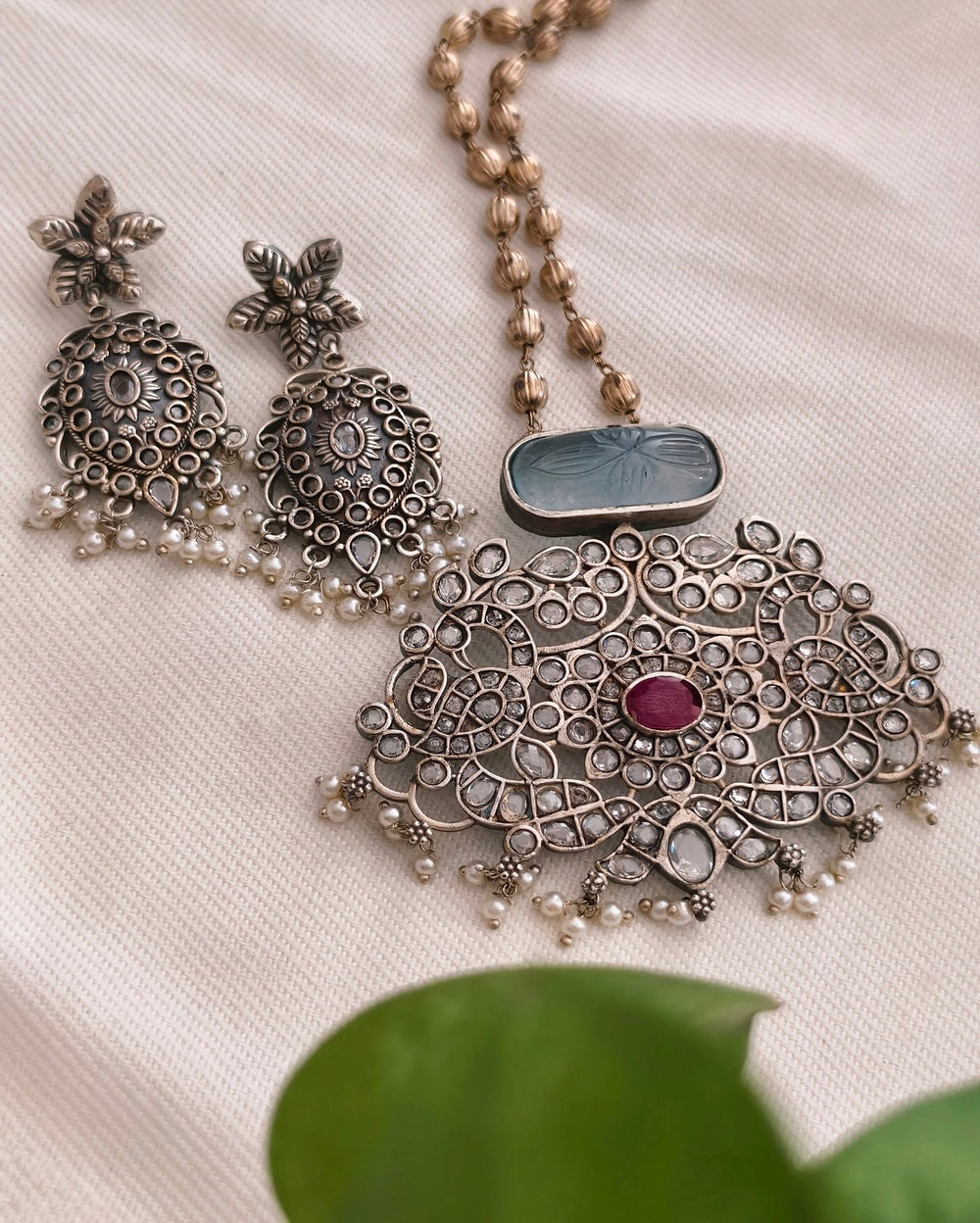 Reynaa Stone Necklace