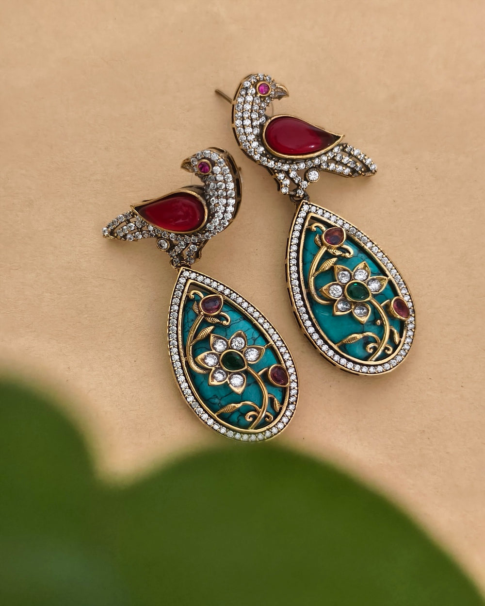 Pooja Statement Earrings