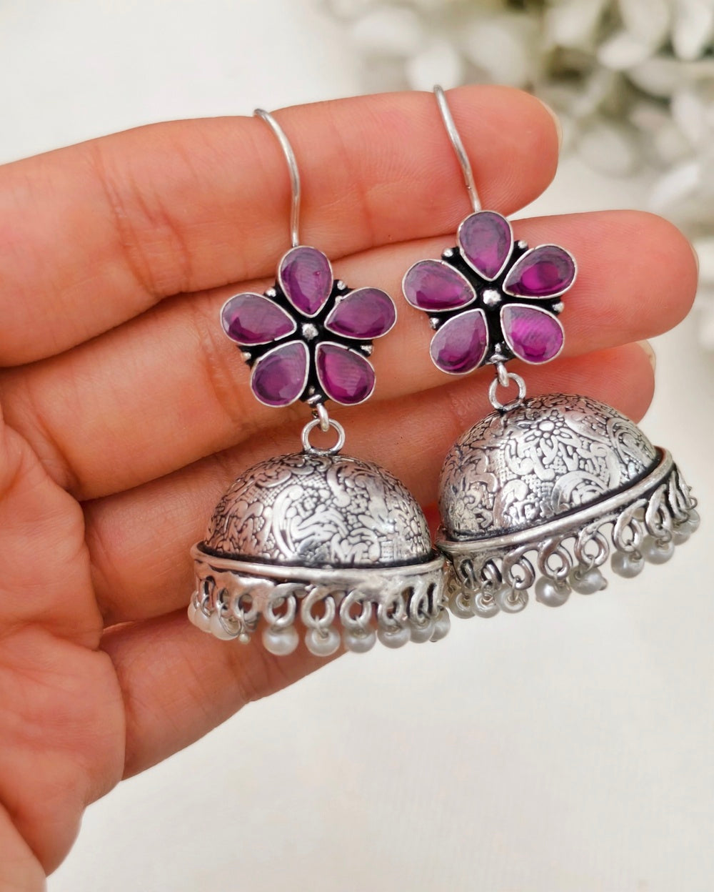 Apoorva Stone Jhumki