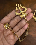 Trishul Golden Earchain