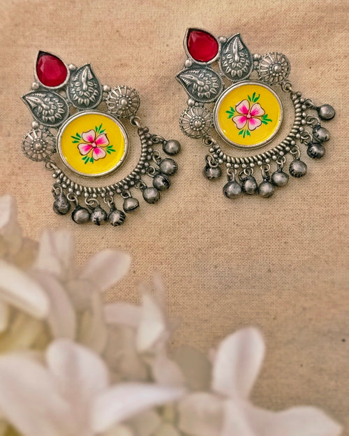 Bhavani Meenakari Danglers