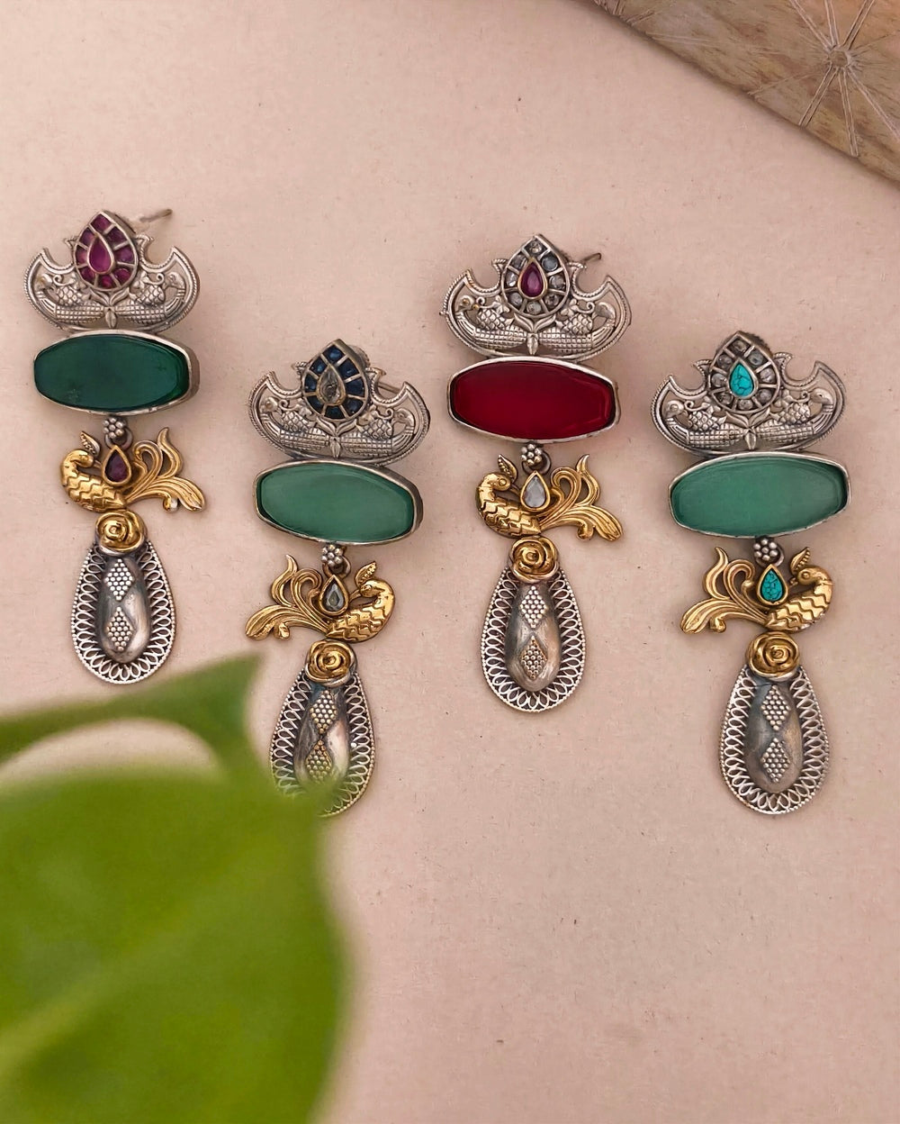 Sudha Dual tone Danglers